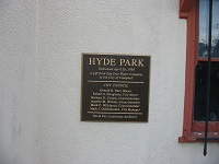 Hyde Park Dedication